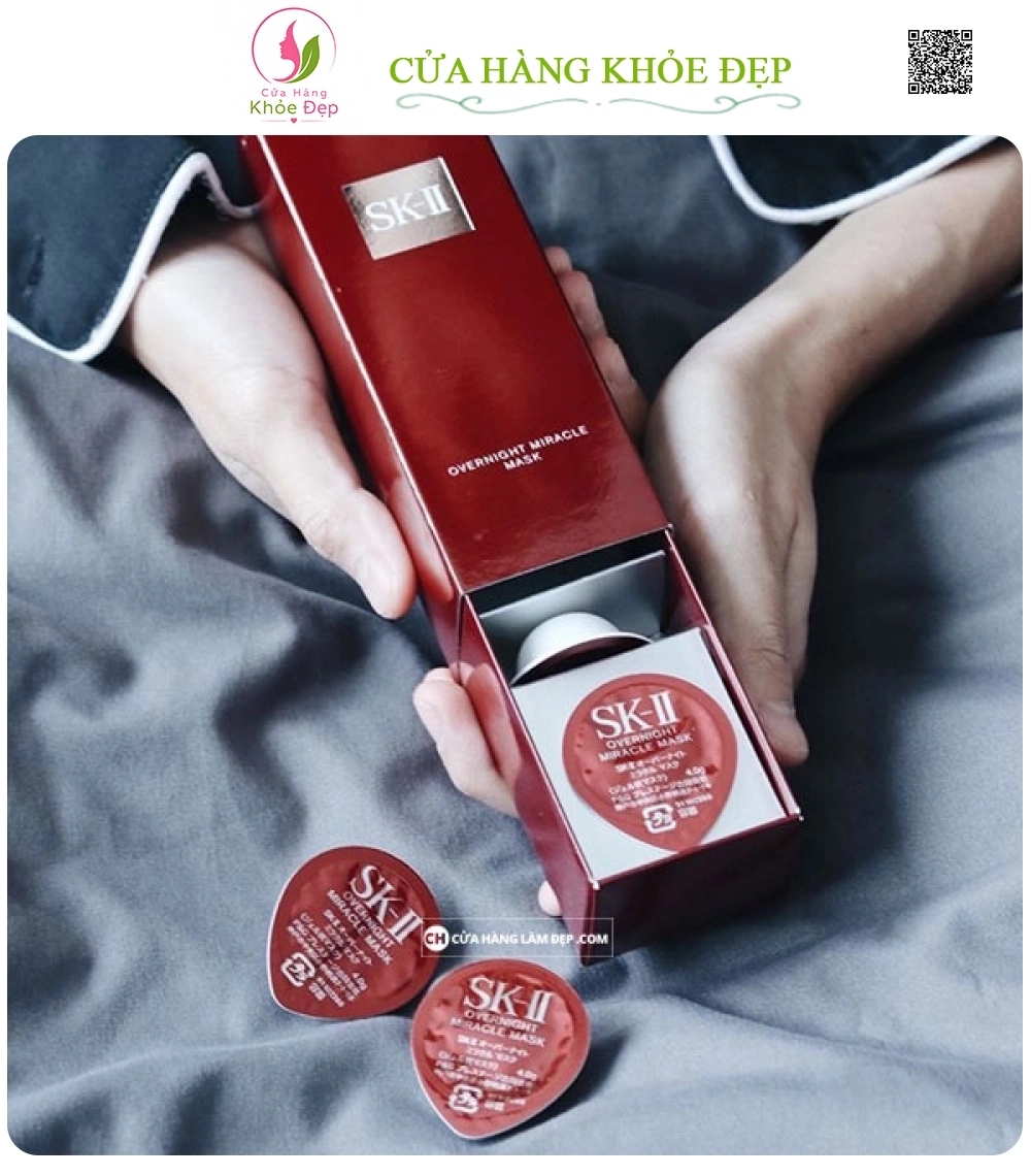 Mặt Nạ Ngủ Cao Cấp SK-II Overnight Miracle Mask (6 Hũ/hộp)