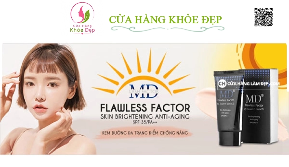 Kem Chống Nắng Và Dưỡng Da Ban Ngày Thần Thánh MD Flawless Factor SPF 35PA
