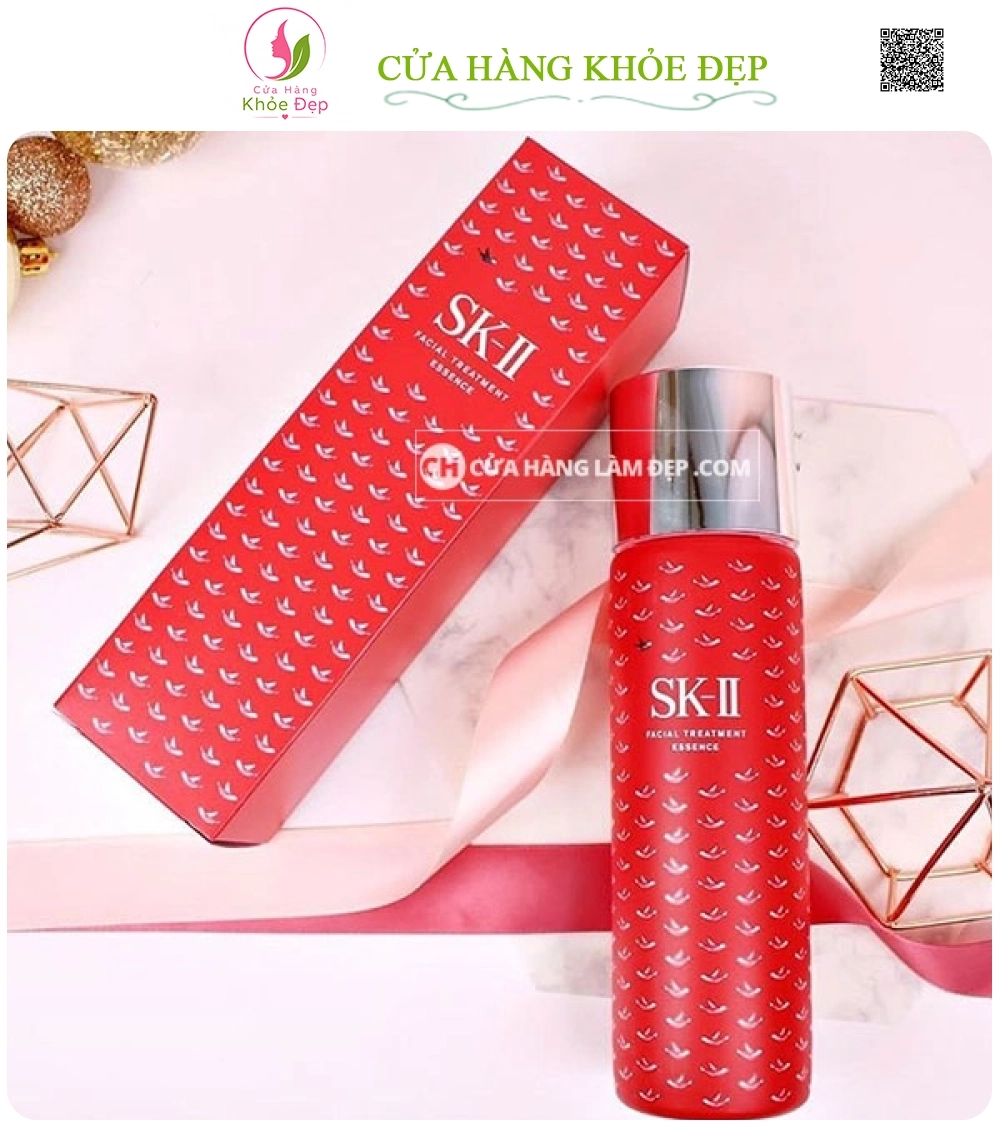 Nước Thần Mẫu Mới Mùa Hè 2018 SK-II Limited Edition Facial Treatment Essence 230ml Little Red Symbol