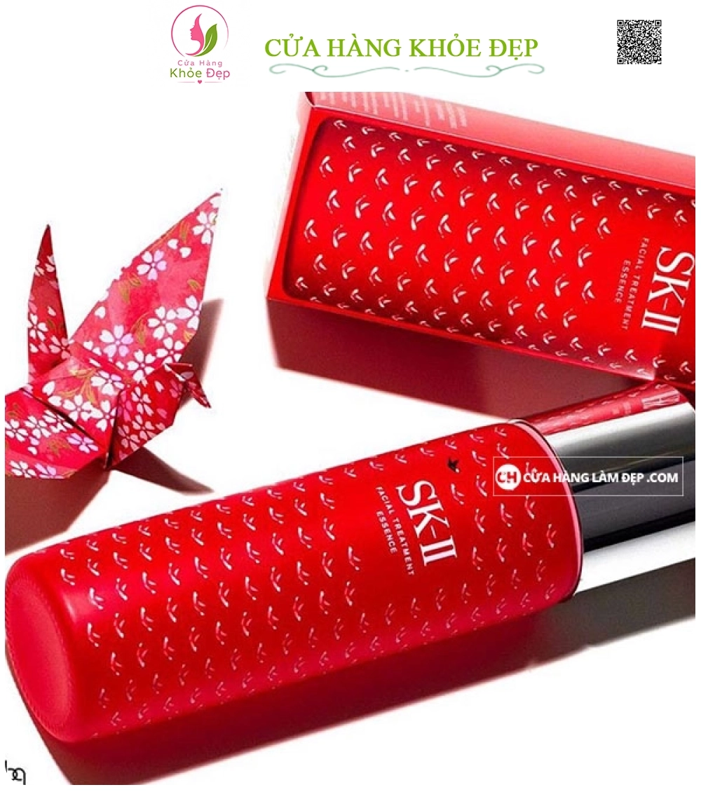 Nước Thần Mẫu Mới Mùa Hè 2018 SK-II Limited Edition Facial Treatment Essence 230ml Little Red Symbol