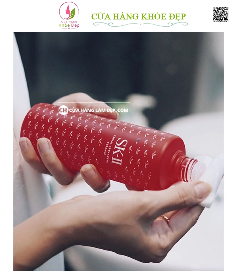 Nước Thần Mẫu Mới Mùa Hè 2018 SK-II Limited Edition Facial Treatment Essence 230ml Little Red Symbol