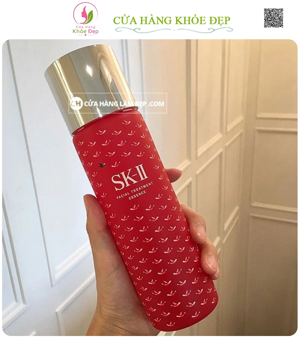 Nước Thần Mẫu Mới Mùa Hè 2018 SK-II Limited Edition Facial Treatment Essence 230ml Little Red Symbol