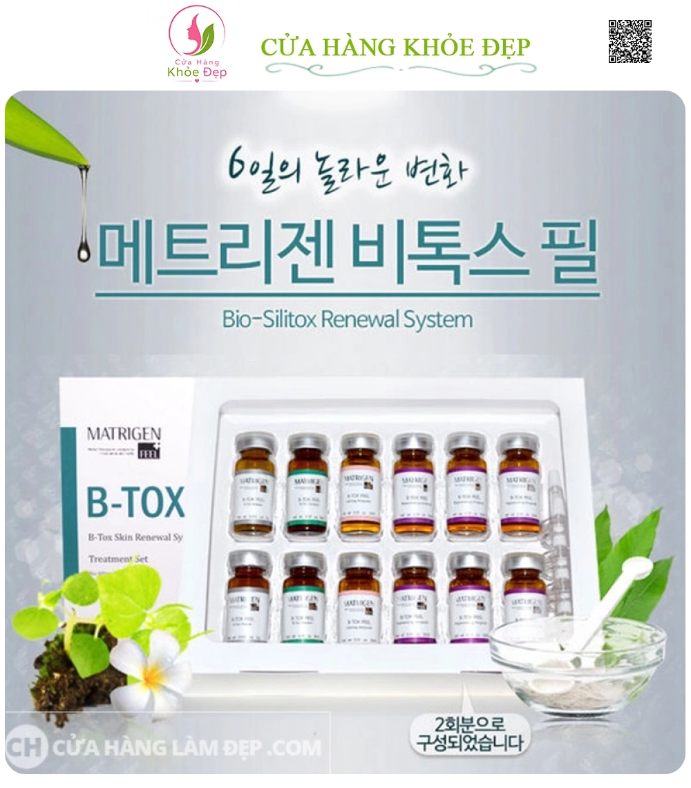 Thay Da Sinh Học Vi Tảo Hàn Quốc Matrigen B-Tox Peel