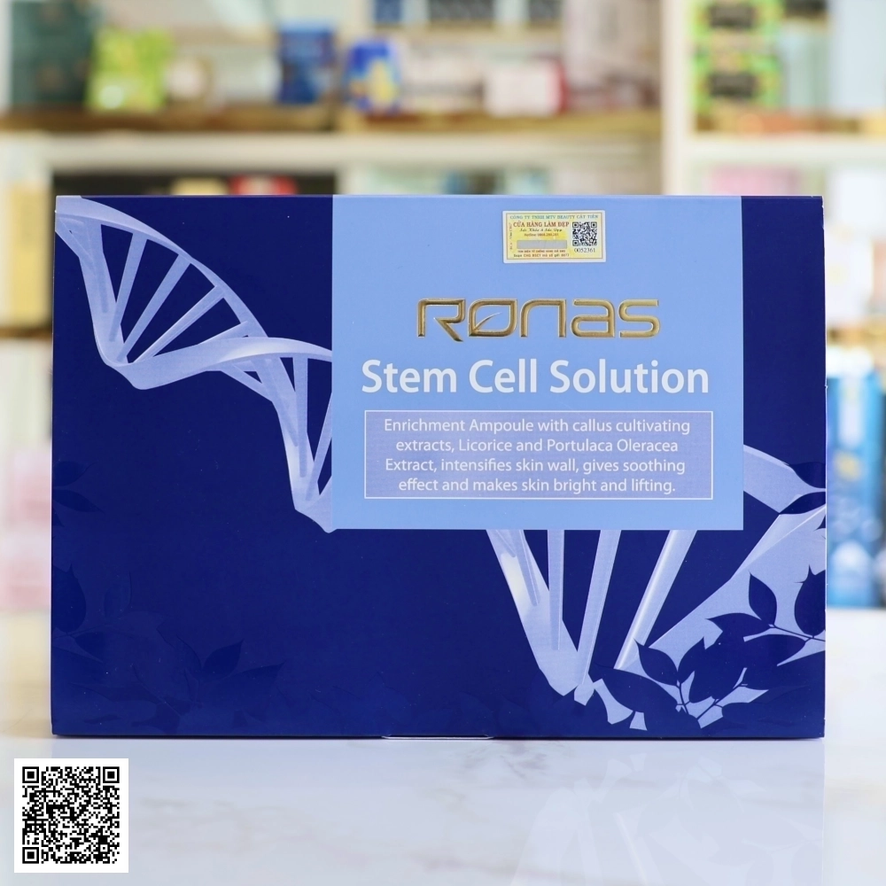 Tế Bào Ronas Stem Cell Solution Từ Hàn Quốc (5ml x 10 Bottles)