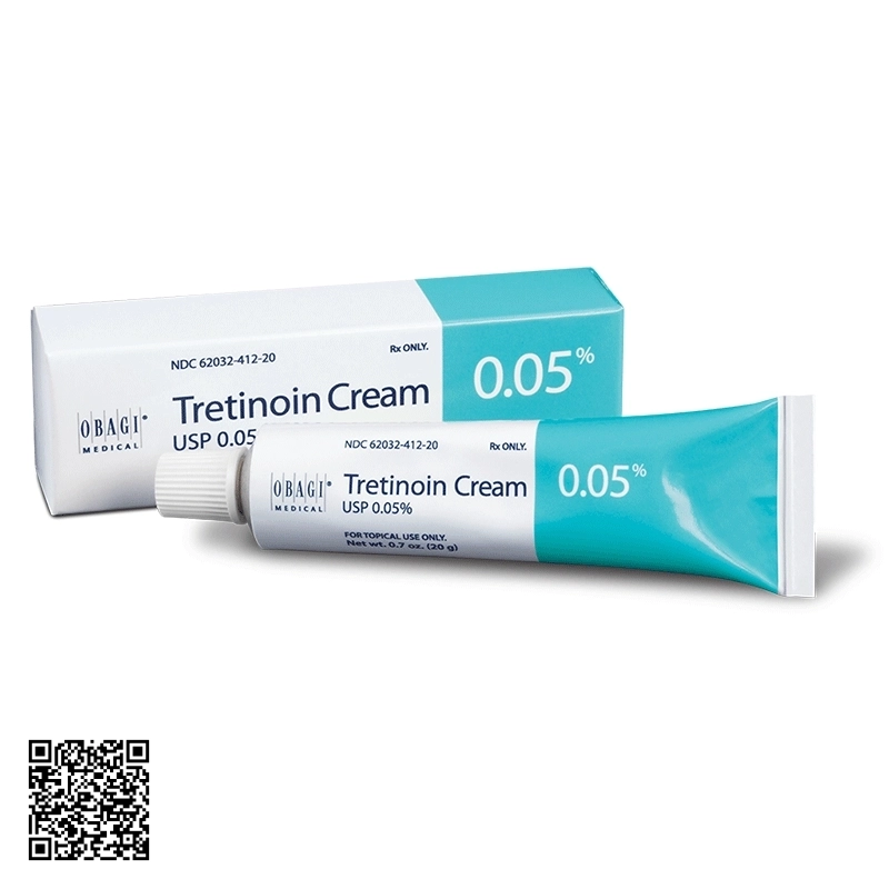 Kem T.R.E 0.05% Obagi giảm Mụn, Nám Lão Hoá Da 20g Mỹ