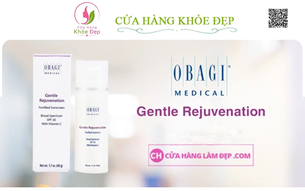 Kem Chống Nắng Obagi Gentle Rejuvenation SPF 30 Vitamin C
