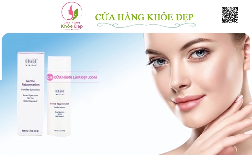 Kem Chống Nắng Obagi Gentle Rejuvenation SPF 30 Vitamin C