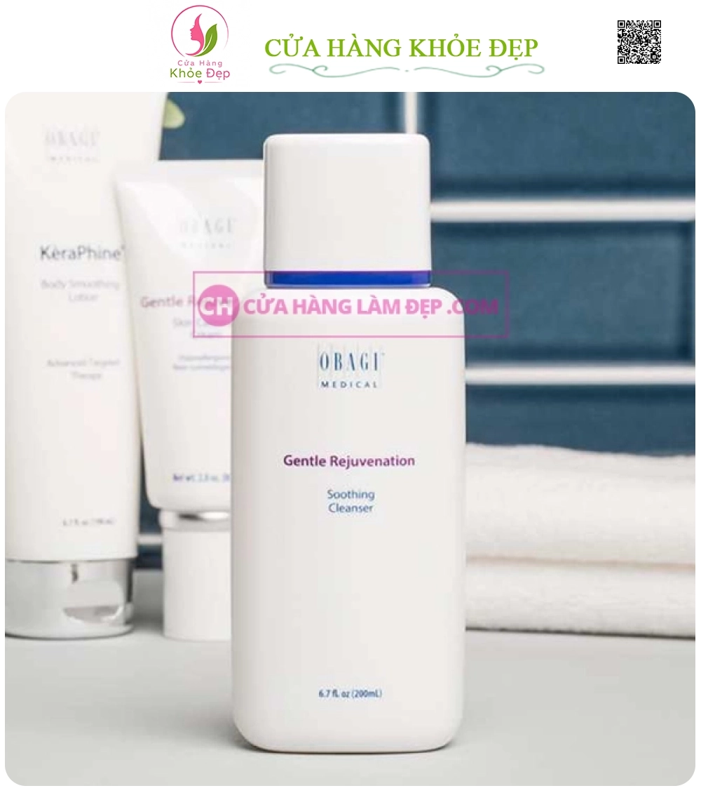 Sữa Rửa Mặt Obagi Gentle Rejuvenation Soothing Cleanser