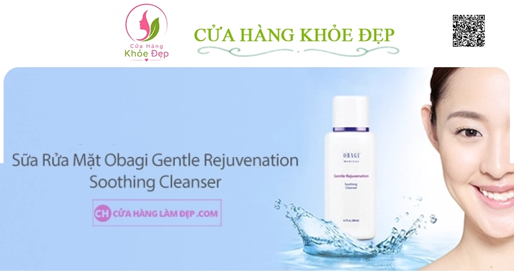 Sữa Rửa Mặt Obagi Gentle Rejuvenation Soothing Cleanser