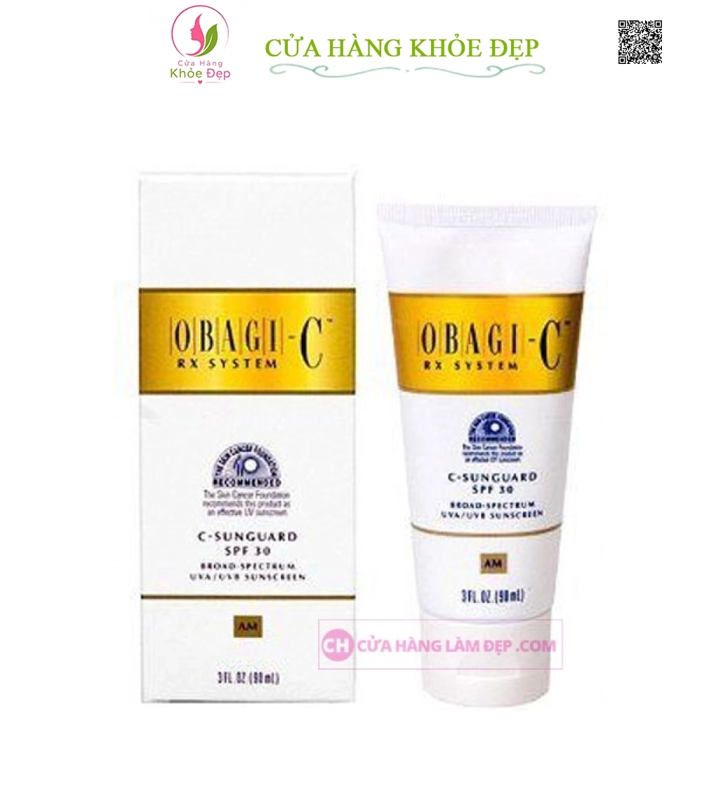 Kem Chống Nắng, Trẻ Hóa Da Obagi CRX C-Sunguard SPF30