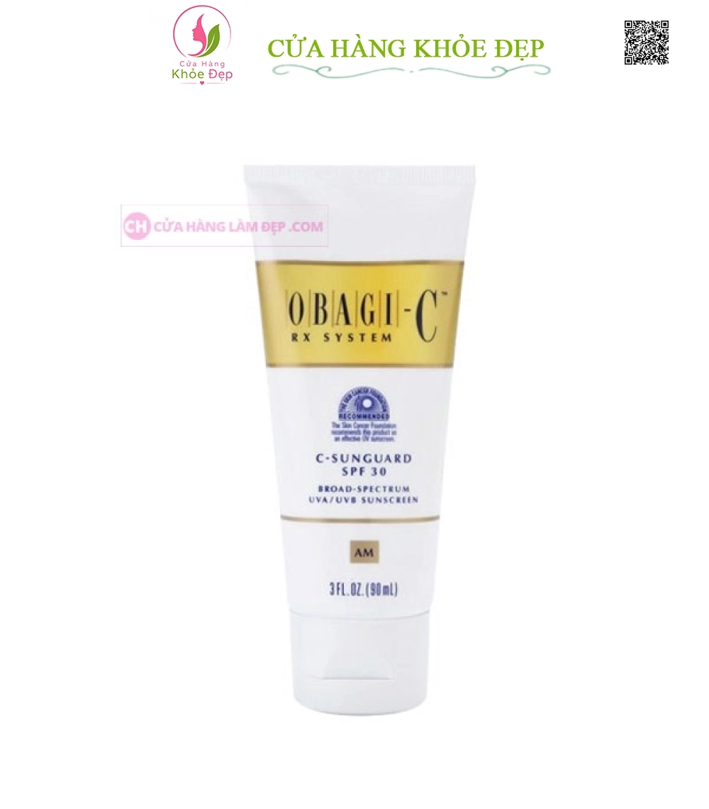 Kem Chống Nắng, Trẻ Hóa Da Obagi CRX C-Sunguard SPF30