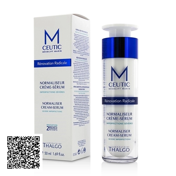 Kem Dưỡng Điều giảm Và Ngăn Ngừa Mụn Thalgo Mceutic Normalizer Cream-Serum