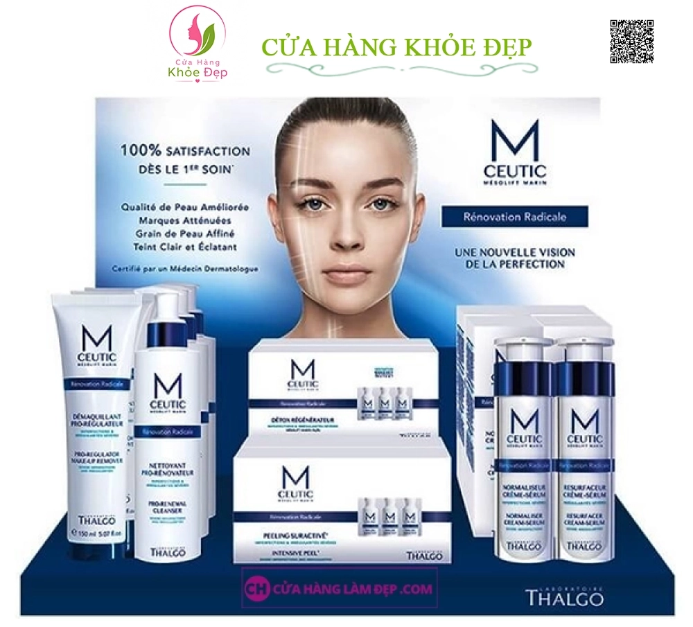 Kem Dưỡng Điều giảm Và Ngăn Ngừa Mụn Thalgo Mceutic Normalizer Cream-Serum