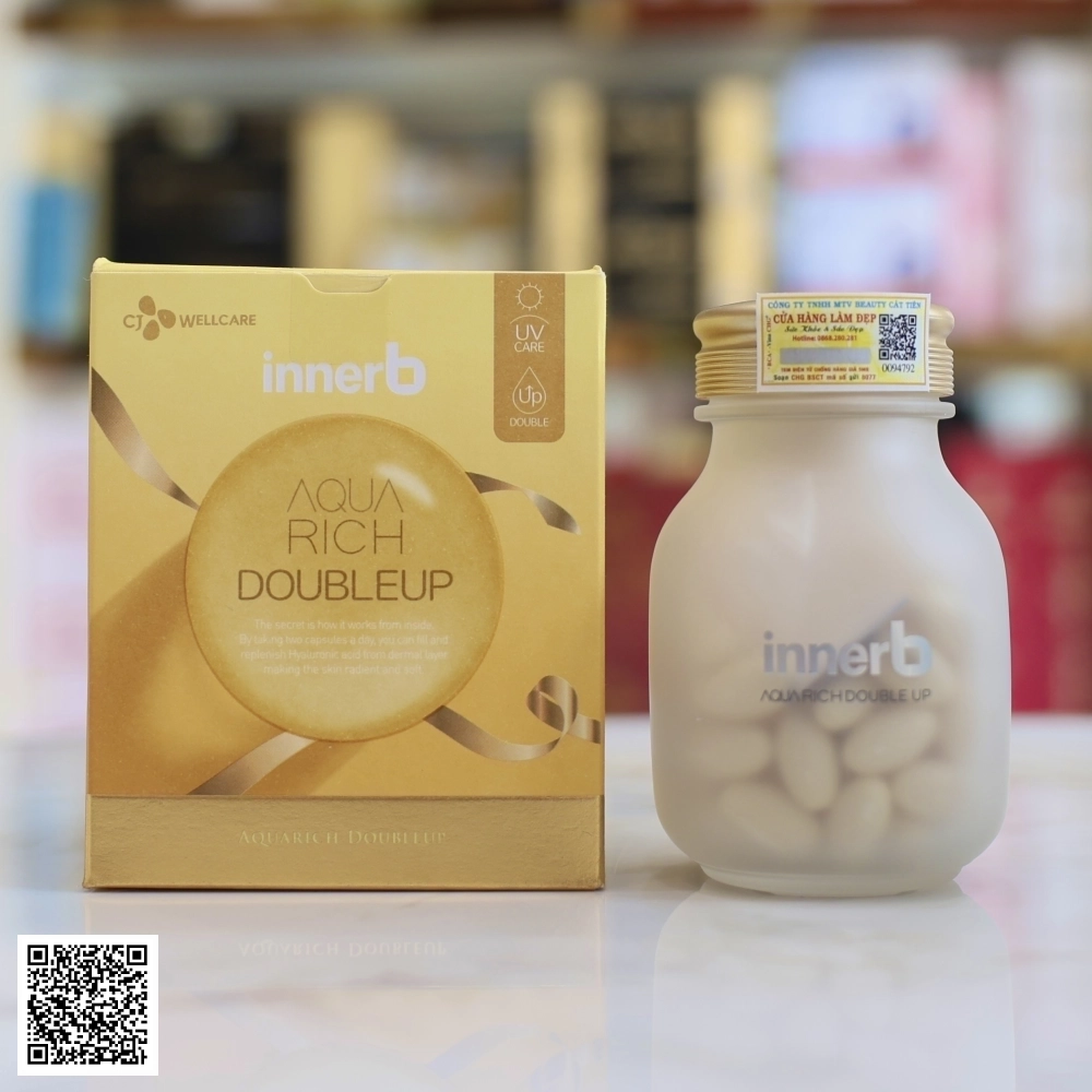 Viên Uống Cấp Nước Collagen Hàn Quốc Innerb Aqua Rich 70 Viên