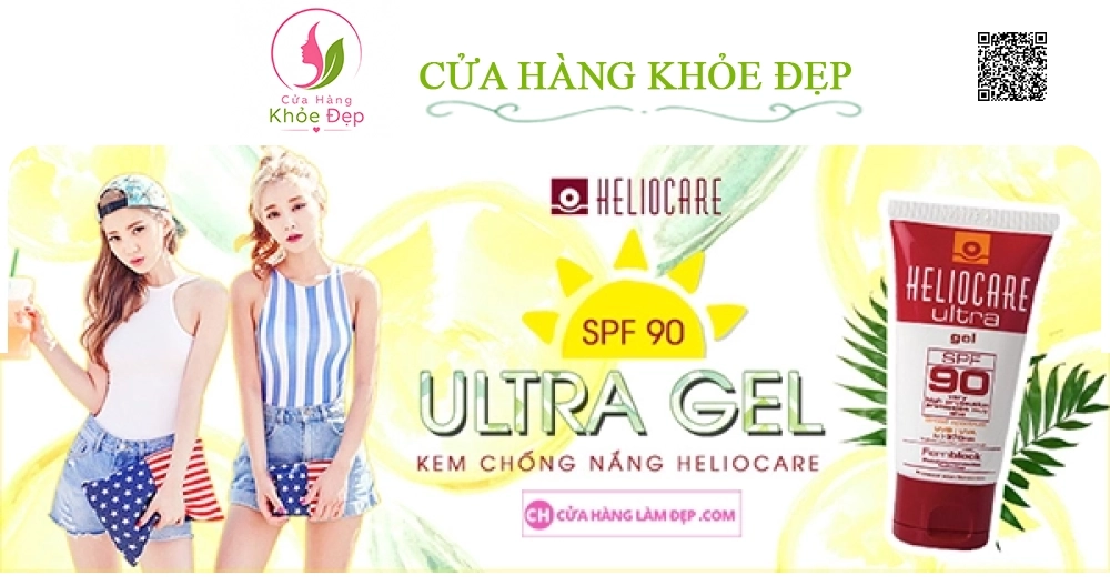 Kem Chống Nắng Heliocare Advanced Ultra Gel SPF 90