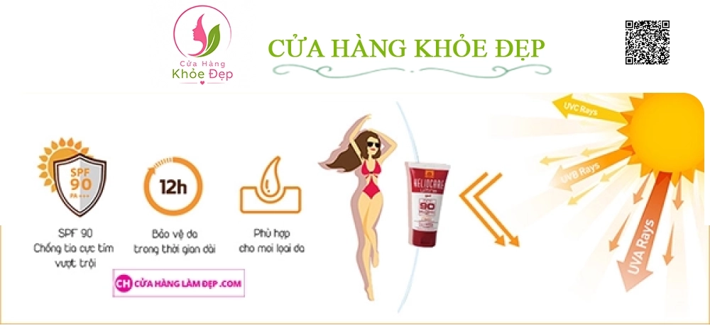 Kem Chống Nắng Heliocare Advanced Ultra Gel SPF 90