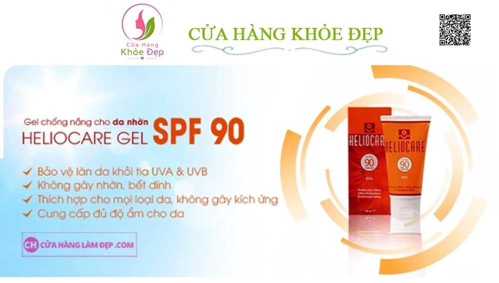 Kem Chống Nắng Heliocare Advanced Ultra Gel SPF 90