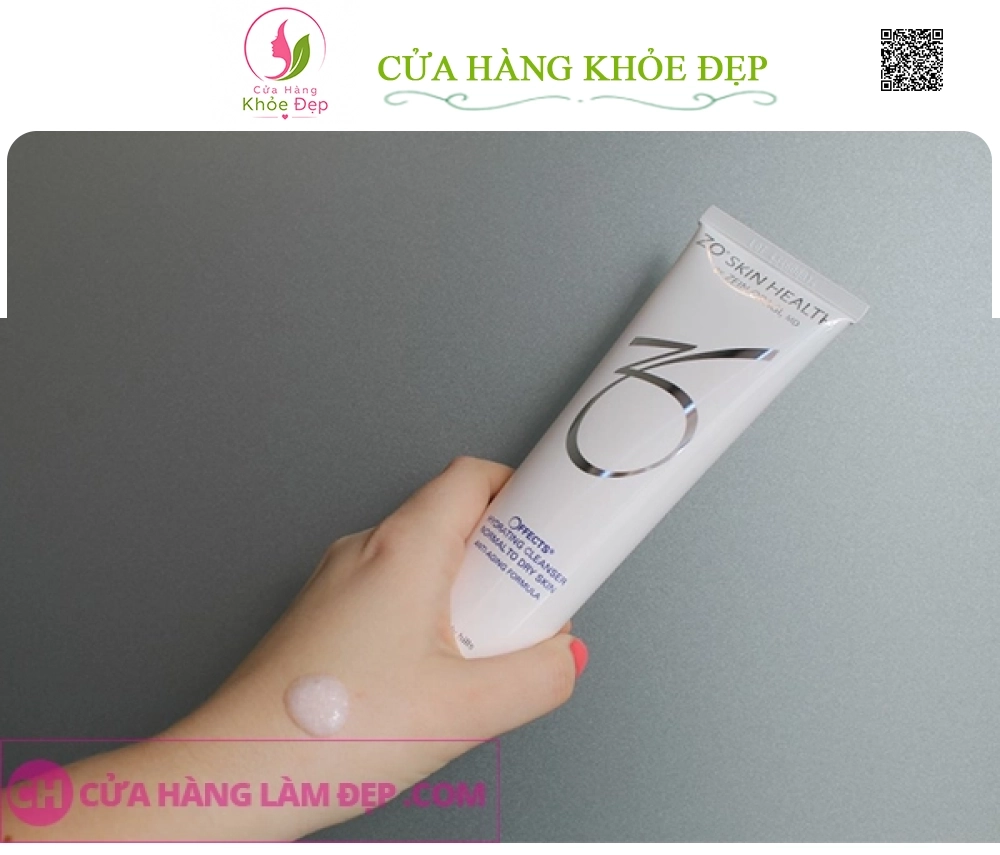 Sữa rửa mặt cho da khô ZO® Skin Health Hydrating Cleanser 200ml