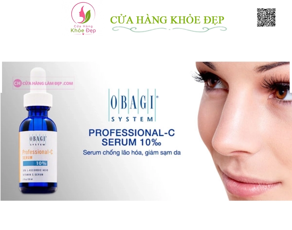 Serum Giảm Nám, Chống Lão Hoá Obagi Professional-C Serum 10%