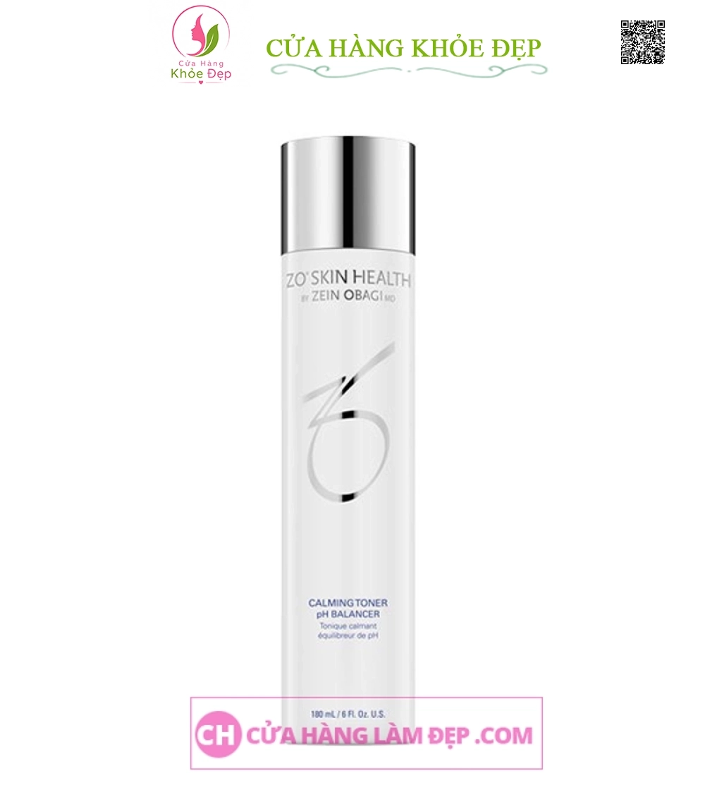 Nước hoa hồng ZO Skin Health Calming Toner pH Balancer 180ml