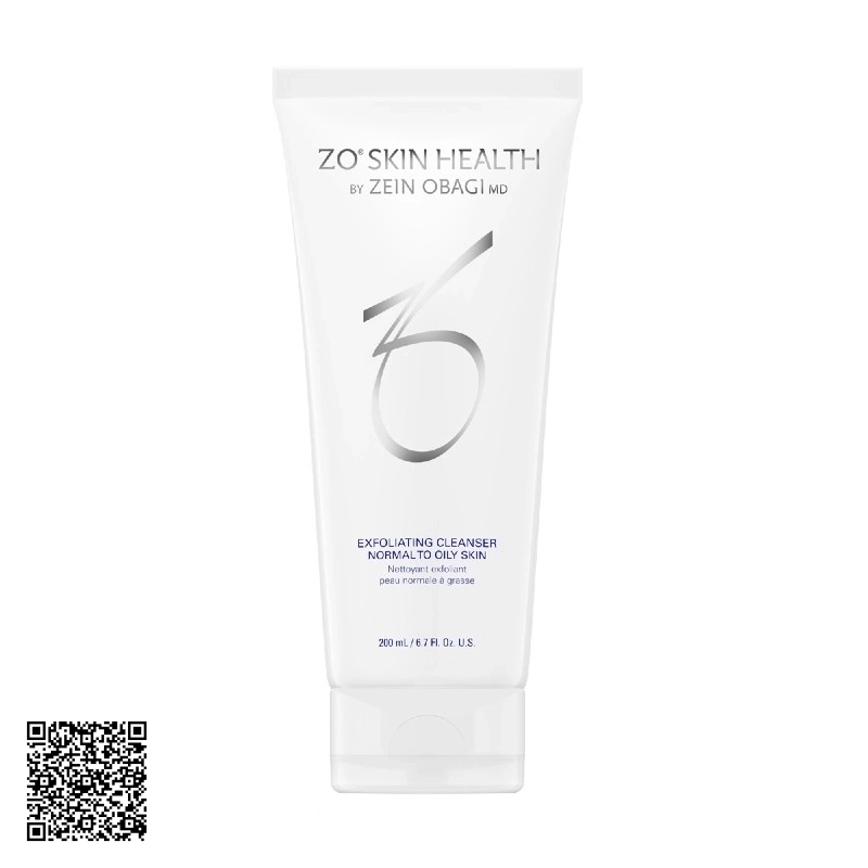 ZO Skin Health Exfoliating Cleanser - Sữa Rửa Mặt Cho Da Thường Và Da Thiên Dầu