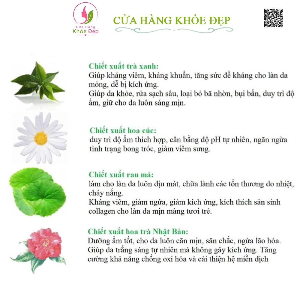 Sữa Rửa Mặt Dành Cho Da Nhạy Cảm Sakura Sensitive Gentel Cleasing Foam