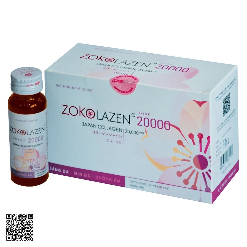 Zokolazen 20000mg Nước Uống Collagen Nhật Bản