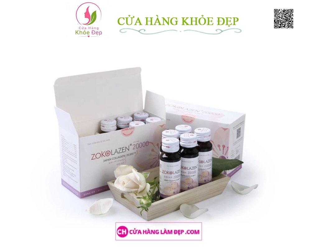 ZOKOLAZEN 20000MG COLLAGEN DẠNG NƯỚC TỪ NHẬT BẢN