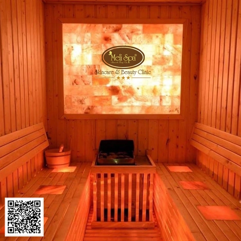 Xông Hơi Đá Muối tại Meli Spa