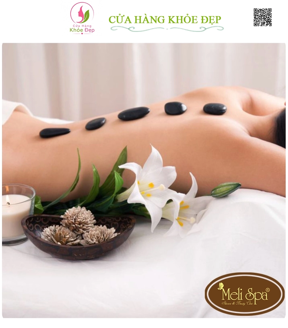 Massage Đá Nóng Bazan - 90 Phút tại Meli Spa