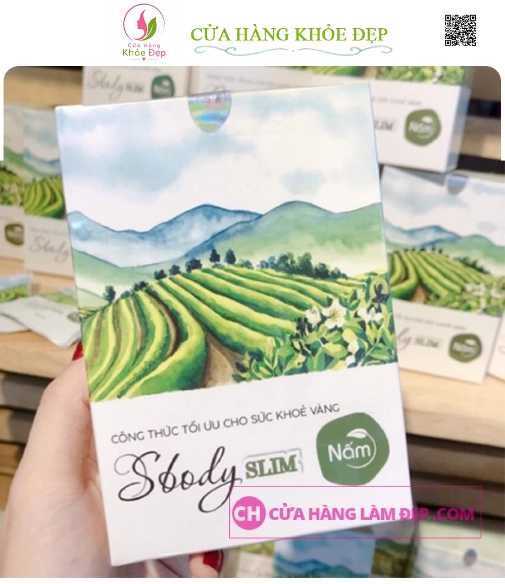 Viên Uống Giảm Cân Nấm Sbody Slim Mẫu Mới 2019