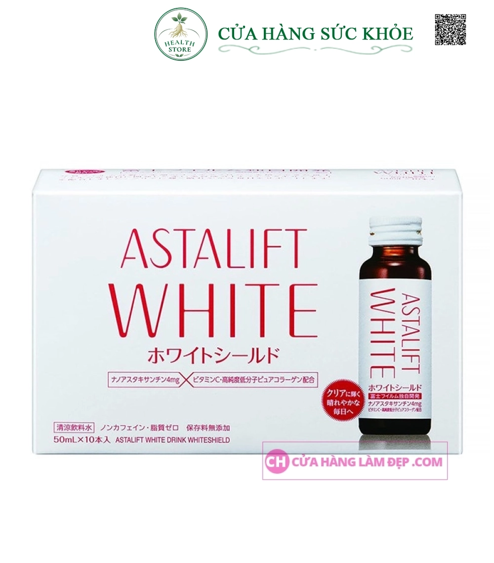 Nước Uống Collagen Trắng Da Astalift Drink WhiteShield Nhật Bản