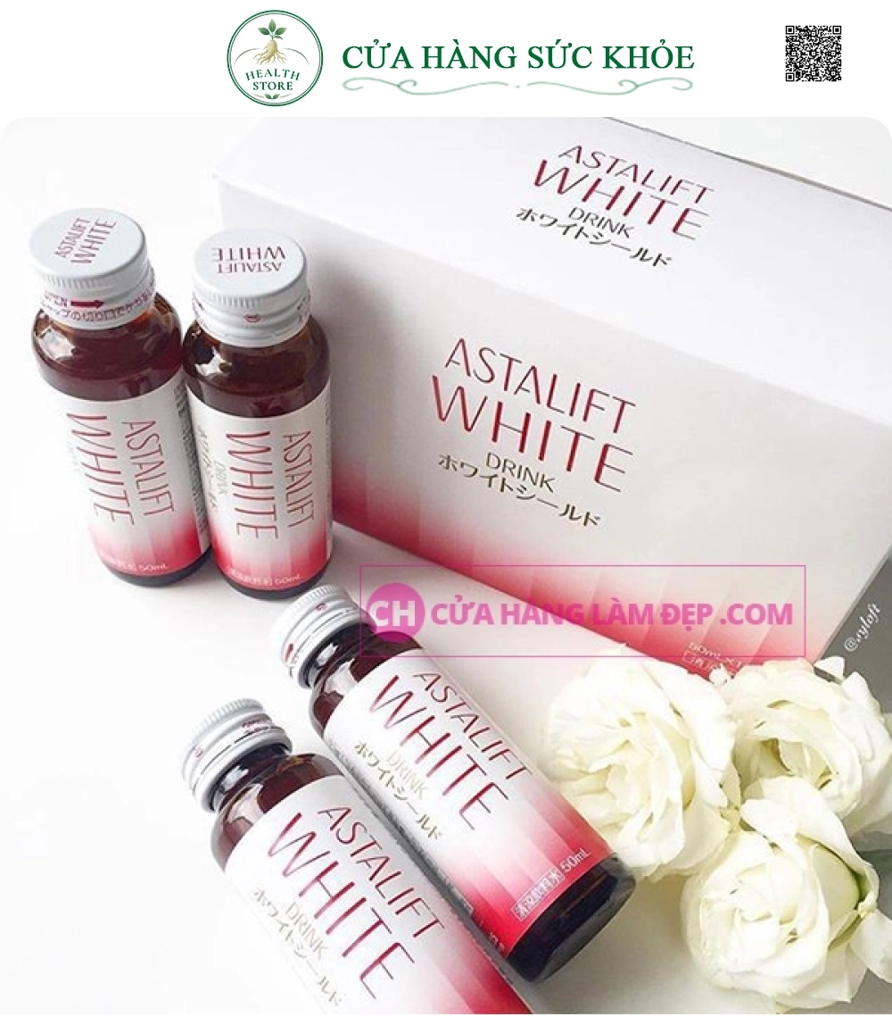 Nước Uống Collagen Trắng Da Astalift Drink WhiteShield Nhật Bản