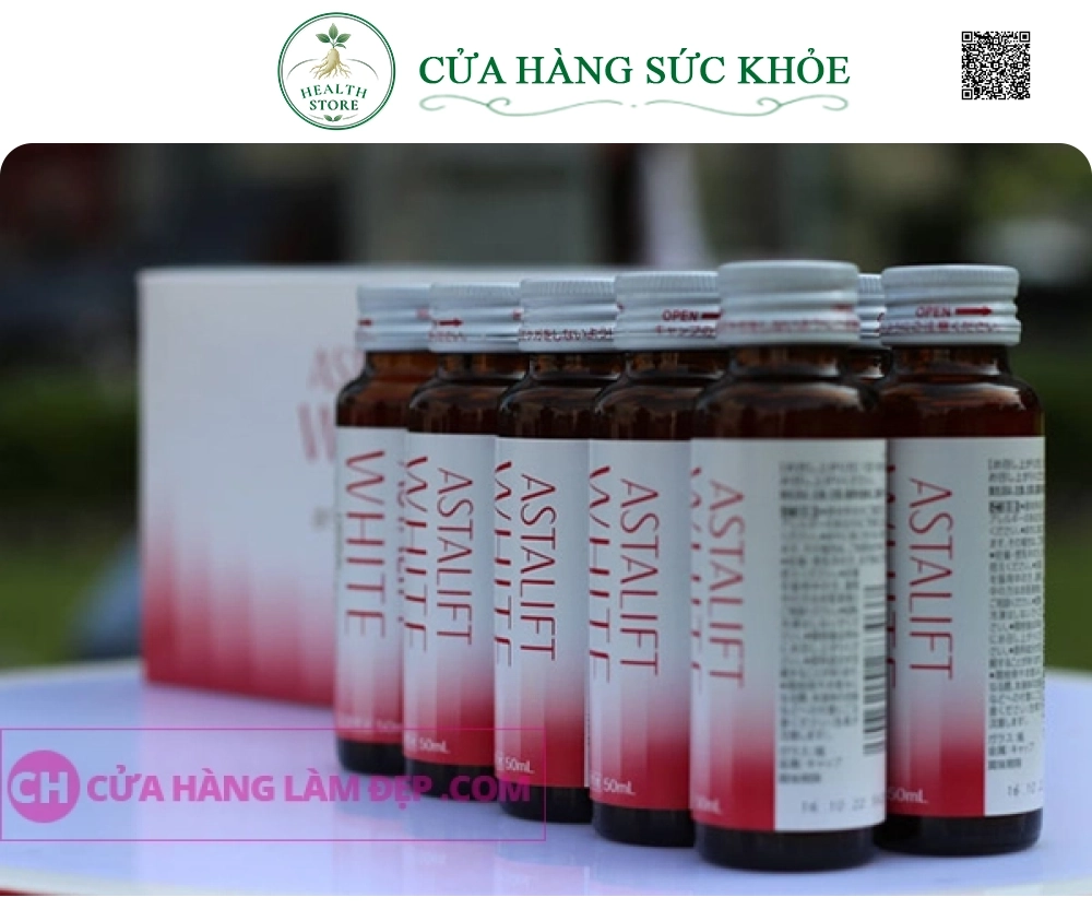 Nước Uống Collagen Trắng Da Astalift Drink WhiteShield Nhật Bản