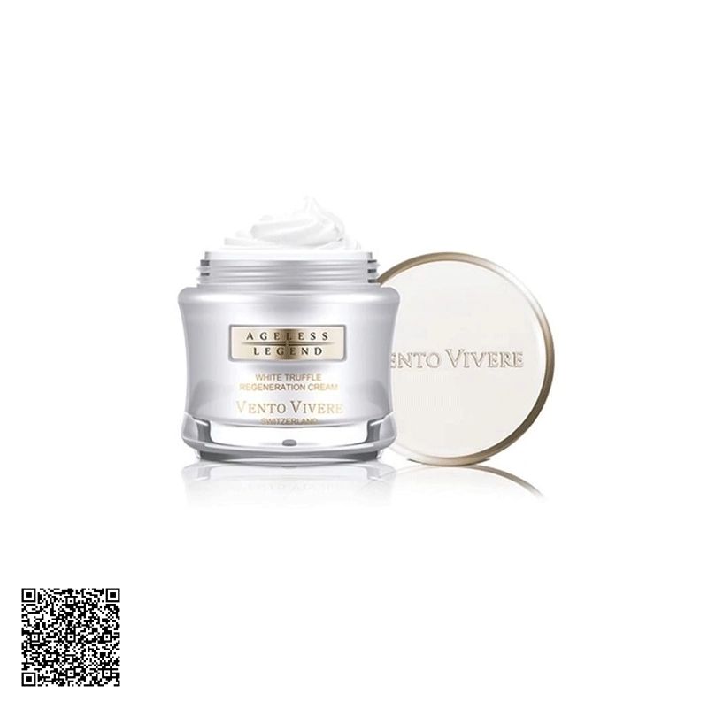 Kem White Truffle Regeneration Cream Vento Vivere Phục Hồi Tái Tạo Da Nấm Trắng Thụy Sĩ