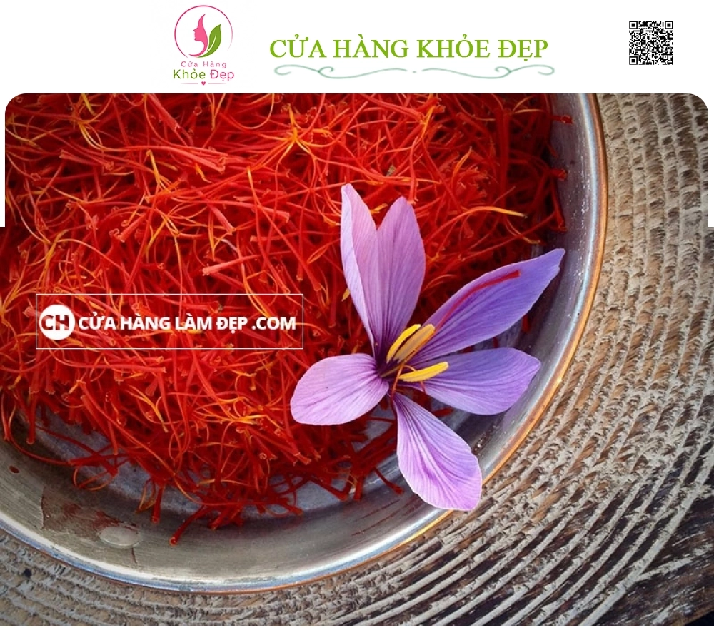 Set Nhụy Hoa Nghệ Tây Saffron Mojalal Hộp 5 Gram