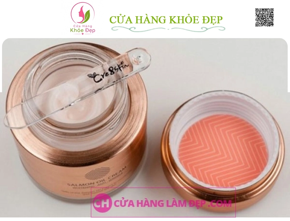 Kem Dưỡng Da Chiết Xuất Từ Cá Hồi Salmon Oil Cream Hàn Quốc Hàn Quốc 80g