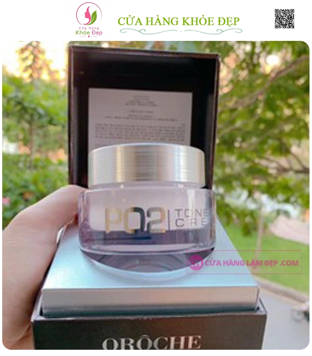 Kem Kích Trắng Váng Sữa Orôche Po2 Tone Up Cream