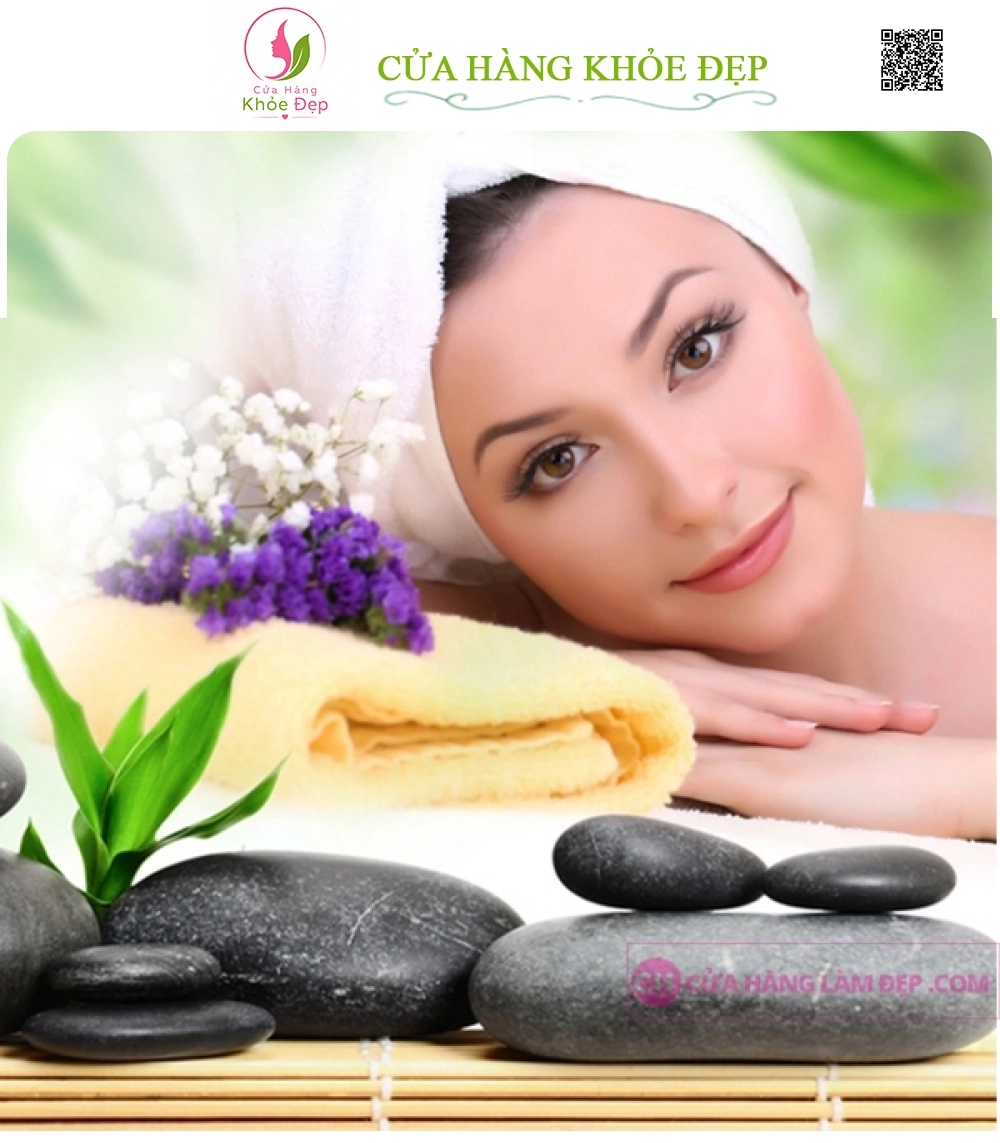 Chăm Sóc Da Mặt Thư Giãn Đá Nóng tại Meli Spa