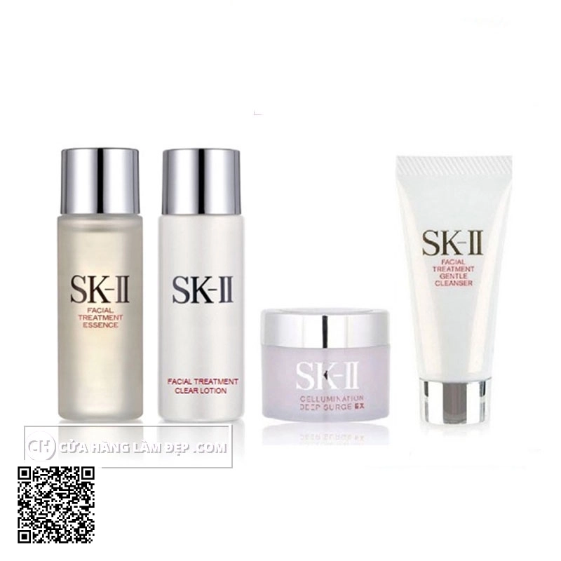 Bộ Mini Dưỡng Trắng Chăm Sóc Da SK-II Của Nhật Bản