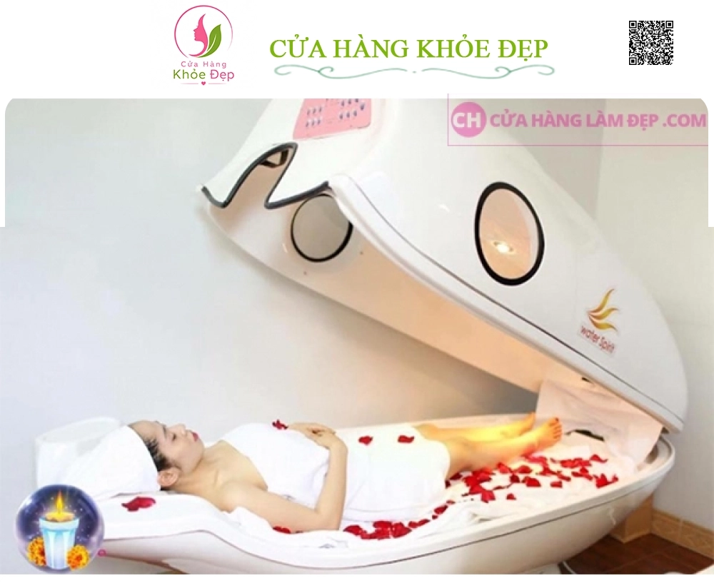 Tắm Trắng Phi Thuyền Hồng Ngoại - Thảo Dược tại Meli Spa