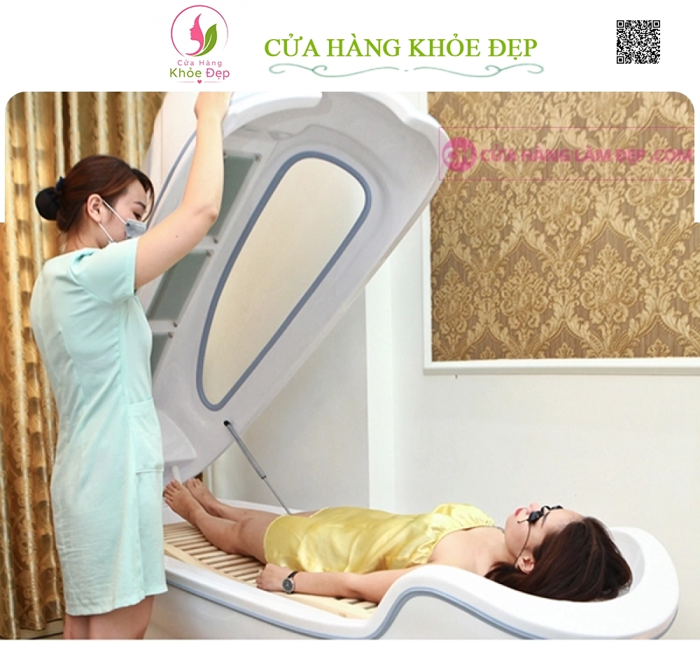 Tắm Trắng Phi Thuyền Hồng Ngoại - Thảo Dược tại Meli Spa