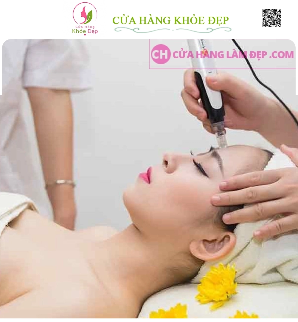 Phi Kim Tinh Chất Tế Bào Điều Trị Sẹo Rỗ, Se Khít Lỗ Chân Lông tại Meli Spa