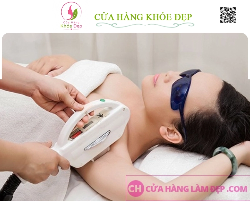 Triệt Lông Nách Vĩnh Viễn tại Meli Spa