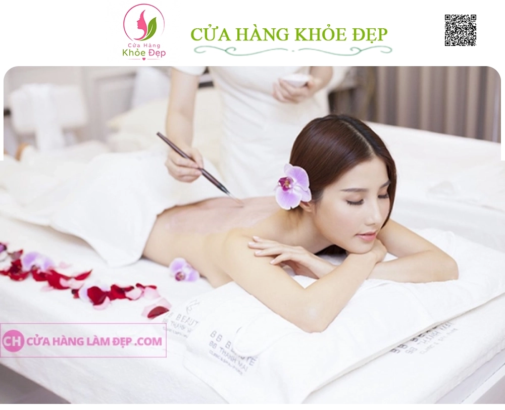Tắm Trắng Hồng Ngoại -Tinh Chất Ngọc Trai tại Meli Spa
