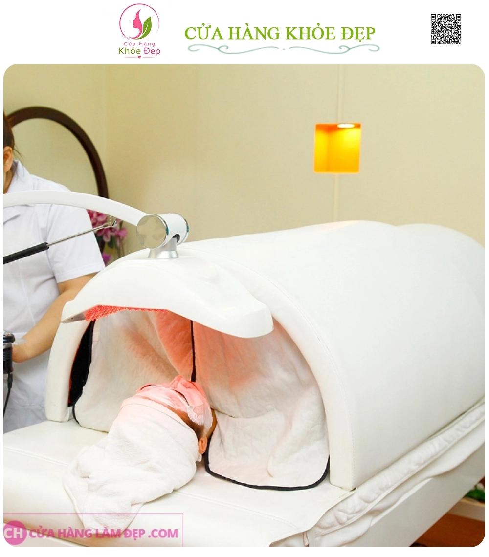 Tắm Trắng Hồng Ngoại -Tinh Chất Ngọc Trai tại Meli Spa