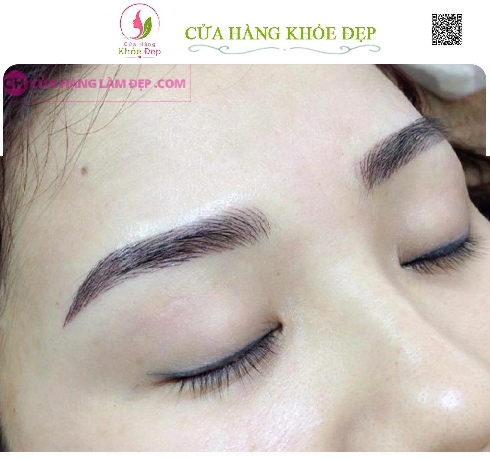 Liệu Trình Phun Mày Tán Bột Hàn Quốc tại Meli Spa