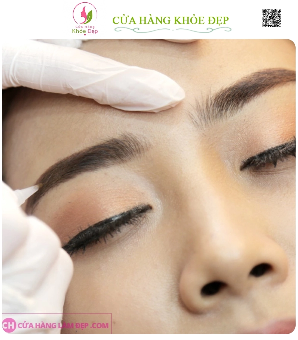 Liệu Trình Phun Mày Tán Bột Hàn Quốc tại Meli Spa