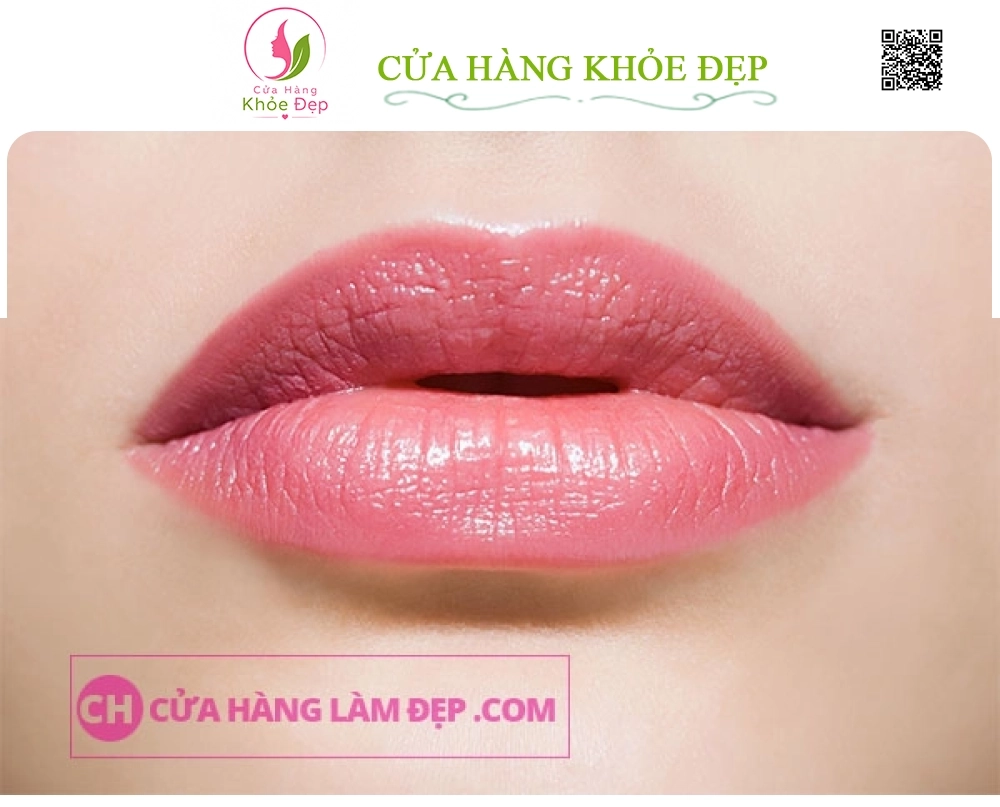 Phun Môi Phủ Bóng Collagen