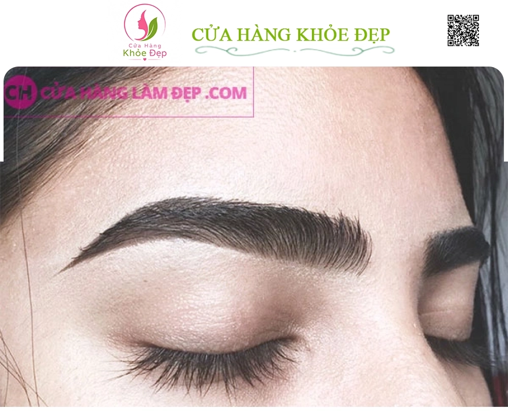 Thêu Sợi 3D Kết Hợp Ombre Tại MeliSpa